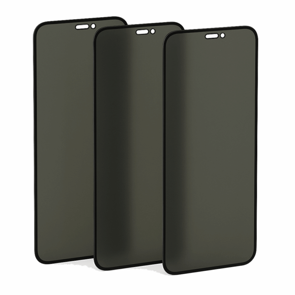 Privacy Panzerglas für iPhone 12 Mini - Anti-Spy Schutzfolie, 9H gehärtetes Glas – Bild 3